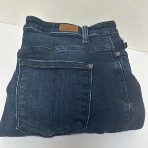 Judy Blue Skinny Fit Hi-Rise Dark Wash Jean Sz 15/32 Style #82132 Non Distressed